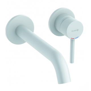 Kludi BOZZ Смеситель для раковины излив 23 см Matt White, Bianco Opaco