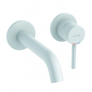 Kludi BOZZ Смеситель для раковины излив 18 см Matt White, Bianco Opaco