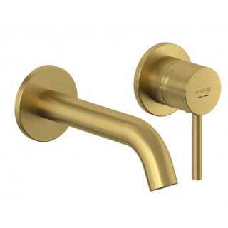 Kludi BOZZ Смеситель для раковины излив 18 см Brushed Gold