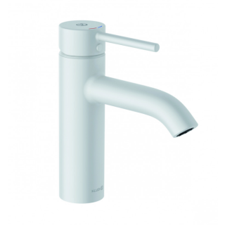 Kludi BOZZ Смеситель для раковины стандартный 18.5 см Matt White, Bianco Opaco