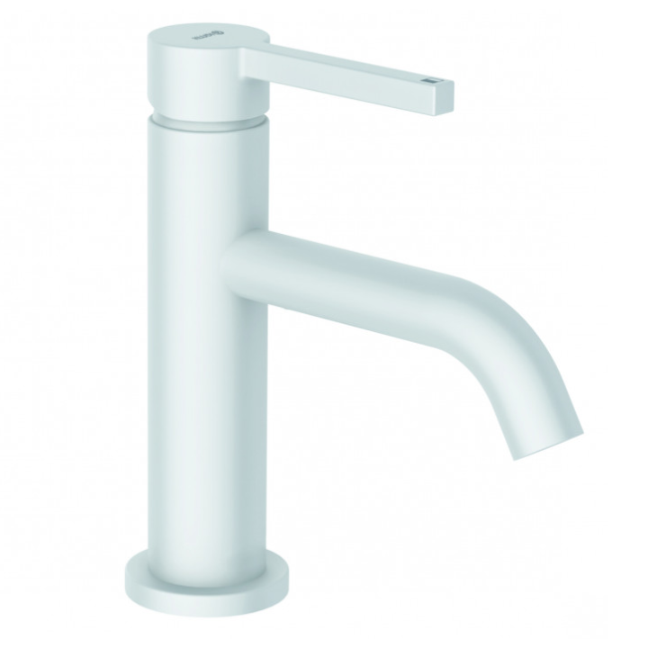 Kludi 202665315 смеситель раковины Matt White