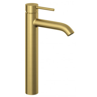Kludi BOZZ Смеситель для раковины высокий 32.5 см Brushed Gold
