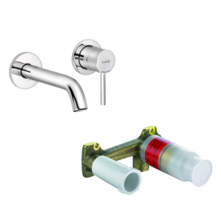 Kludi BOZZ Смеситель для раковины излив 18 см хром