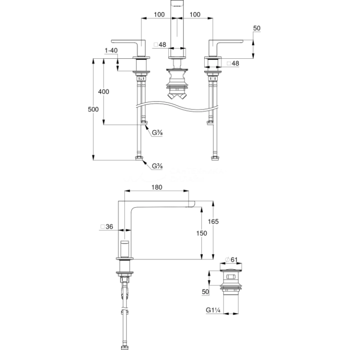 Kludi 423930575 смеситель для раковины Renon хром