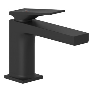 Kludi Decus Смеситель для раковины низкий 13 см Matt Black, Nero Opaco