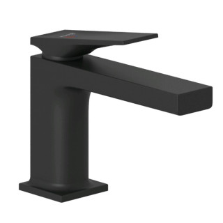 Kludi Decus Смеситель для раковины низкий 13 см Matt Black, Nero Opaco