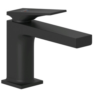 Kludi Decus Смеситель для раковины низкий 13 см Matt Black, Nero Opaco