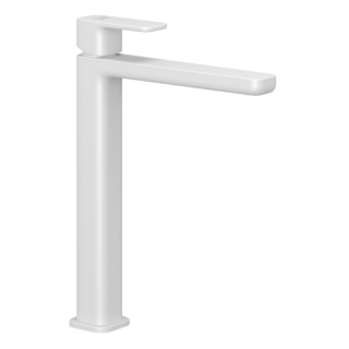 Kludi Renon Смеситель для раковины высокий 29 см Matt White, Bianco Opaco