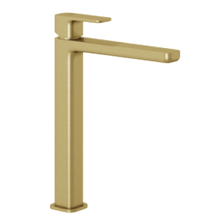 Kludi Renon Смеситель для раковины высокий 29 см Brushed Gold