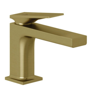 Kludi Decus Смеситель для раковины низкий 13 см Brushed Gold