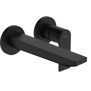 Hansgrohe Rebris E Смеситель для раковины излив 20 см Matt Black, Nero Opaco