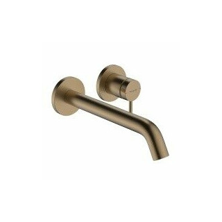 Hansgrohe Tecturis S Смеситель для раковины излив 22.5 см Brushed bronze