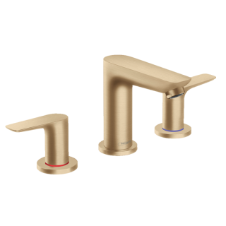 Hansgrohe Talis E Смеситель для раковины низкий 12.7 см Brushed bronze