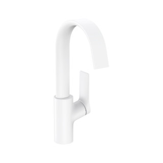 Hansgrohe Vivenis Смеситель для раковины высокий 30 см Matt White, Bianco Opaco