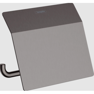 Hansgrohe AddStoris Бумагодержатель подвесной Brushed Black Chrome