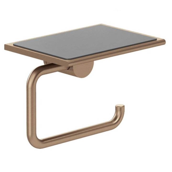 Kludi 58971N1 бумагодержатель VELA R Brushed bronze