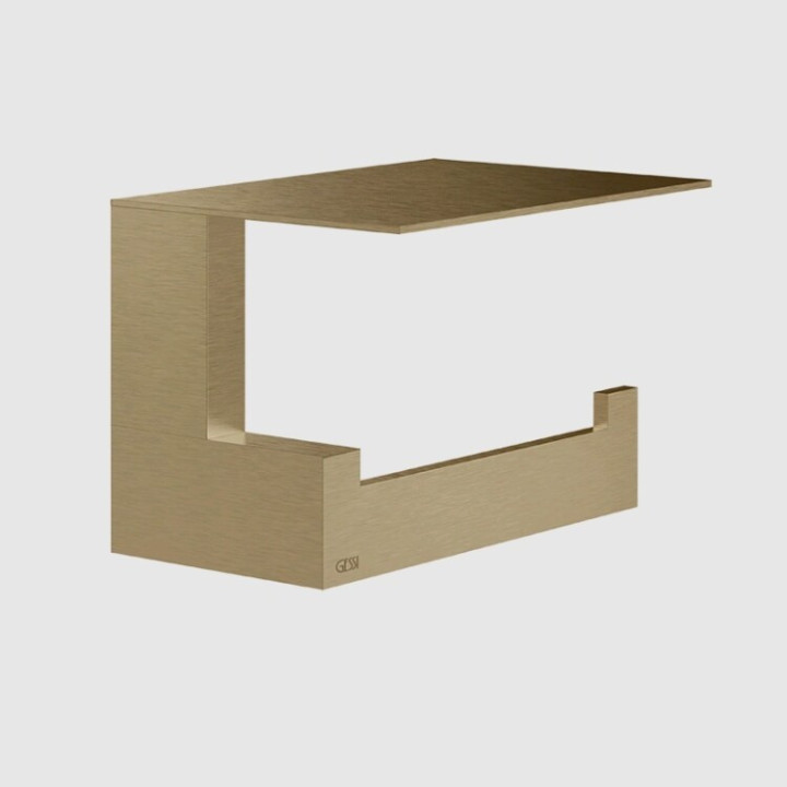 Gessi 20849#726 держатель бумаги Warm Bronze