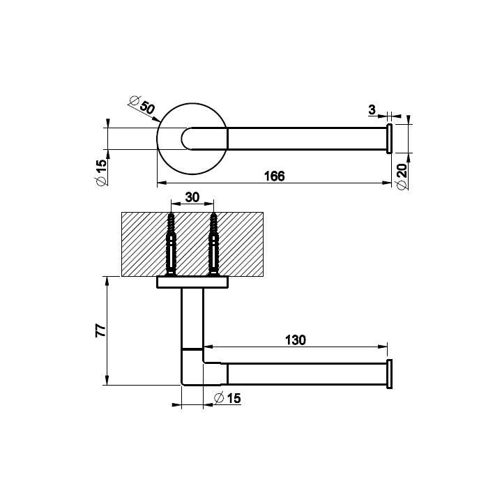 Бумагодержатель Gessi 63855#713 Antique Brass латунь