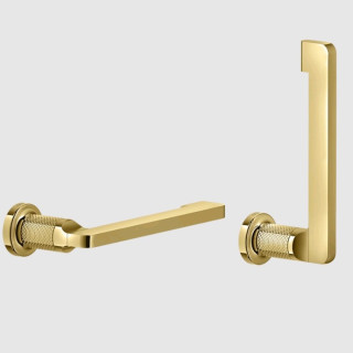 Gessi Inciso Бумагодержатель подвесной Gold PVD, Gold Polished PVD