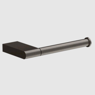 Gessi Origini Бумагодержатель подвесной Black Metal Brushed PVD