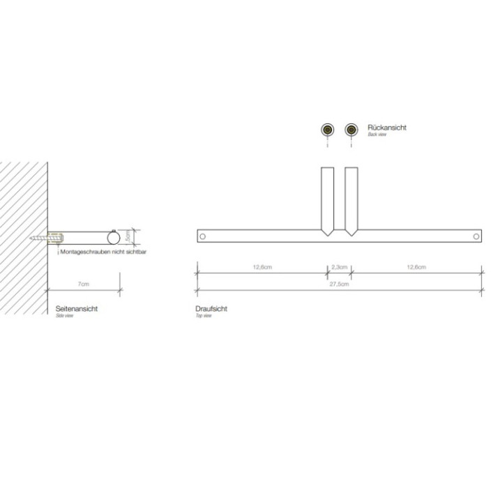 Decor Walther 0520311 держатель туалетной бумаги