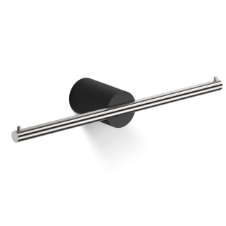 Decor Walther Stone Бумагодержатель подвесной черный матовый/матовая сталь