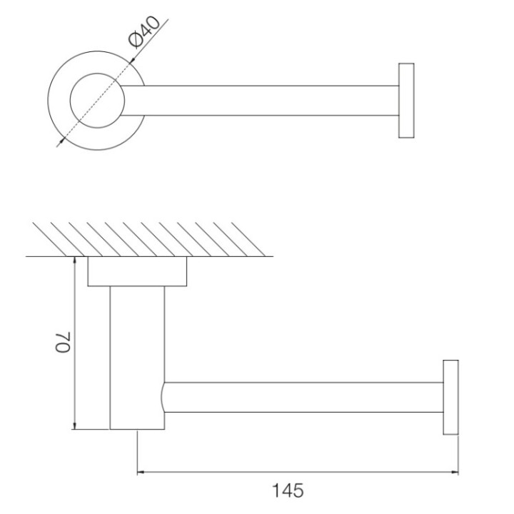 F6005/1HS держатель бумаги Fima Accessori