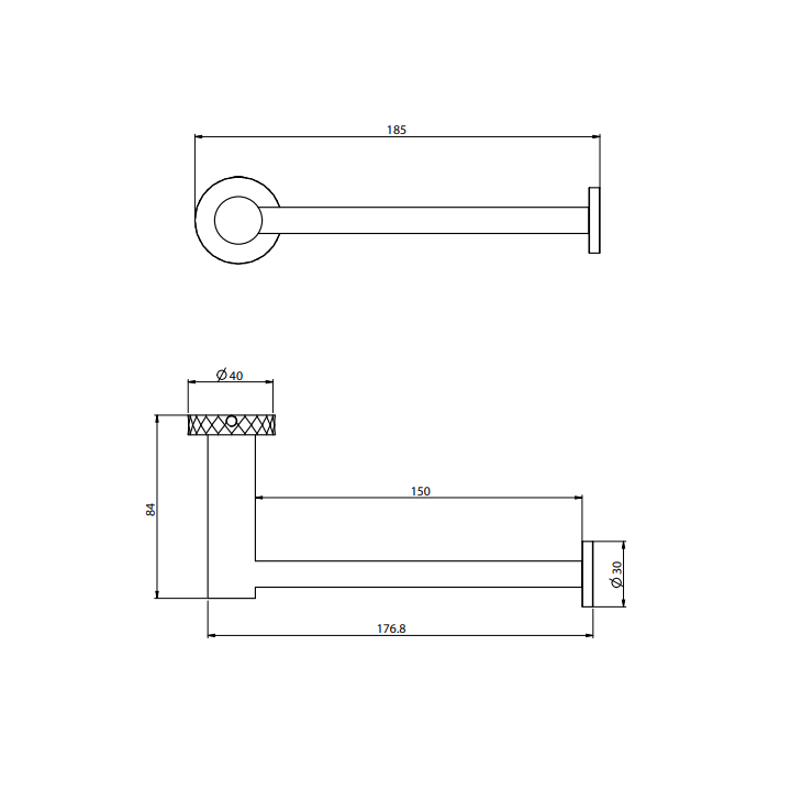 F6005T/1VCS держатель бумаги Fima Carlo Frattini
