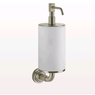 Gessi VENTI20 Дозатор настенный Finox Brushed Nickel