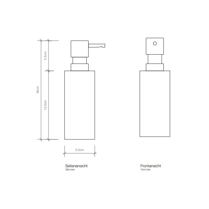 Decor Walther 0521260 дозатор настольный