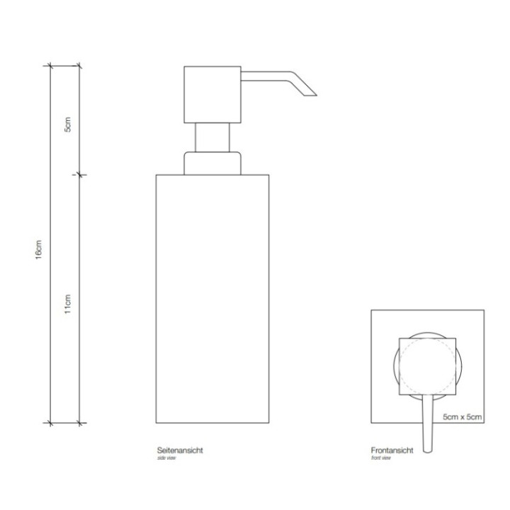 Decor Walther 0839720 дозатор Gold