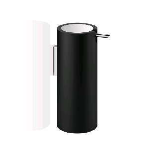 Decor Walther Stone Дозатор настенный Steel Matt