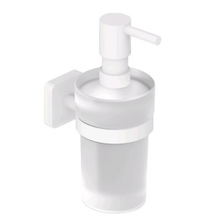 Kludi VELA S Дозатор настенный Matt White, Bianco Opaco