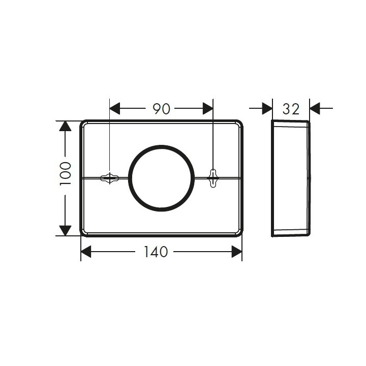 Hansgrohe 41773700 дозатор AddStoris Matt White