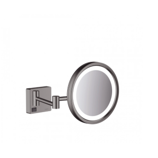 Hansgrohe AddStoris Косметическое зеркало с подсветкой Brushed Black Chrome