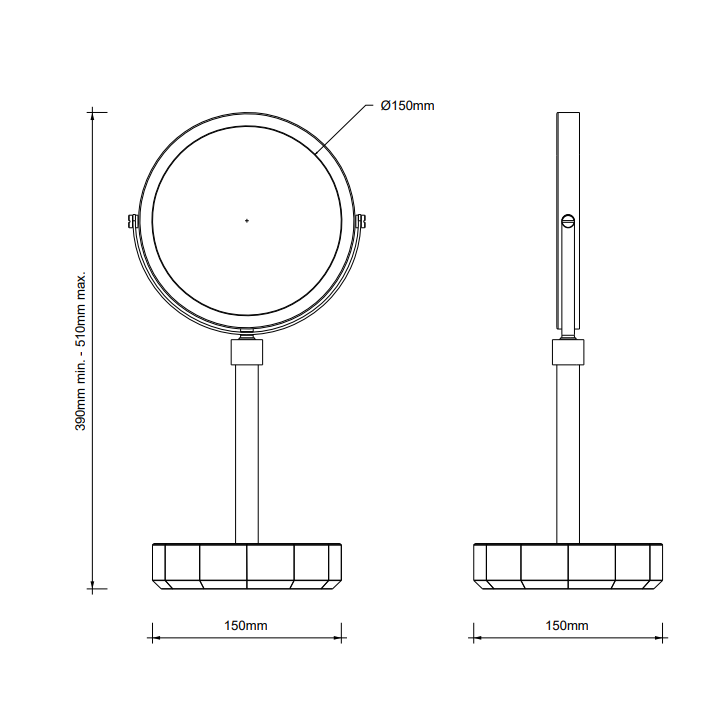Decor Walther 0941997 зеркало с подсветкой