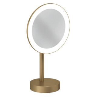 Kludi VELA R Косметическое зеркало с подсветкой Brushed bronze