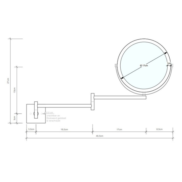 Decor Walther 0105882 зеркало с подсветкой