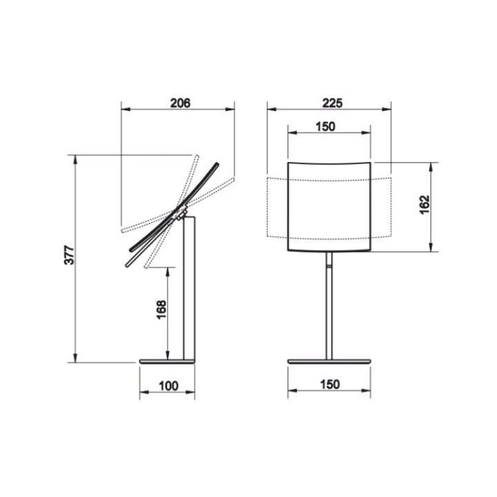 Зеркало Gessi 20988#031 косметическое хром