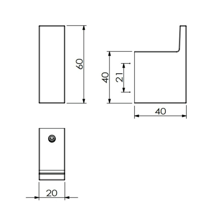 Kludi VELA C 31984N0 крючок золото