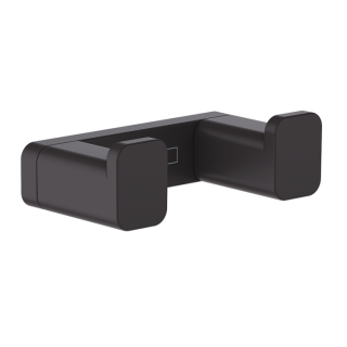Hansgrohe AddStoris Крючок двойной Matt Black, Nero Opaco