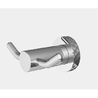 Fima Carlo Frattini Accessori Крючок двойной Amber Bronze