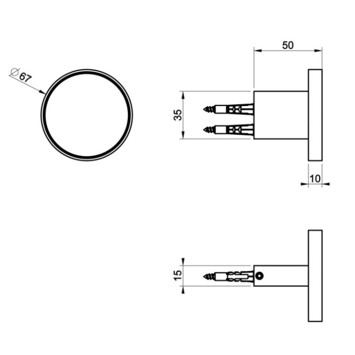 Gessi 66521#713 Крючок Origini латунь в ванную