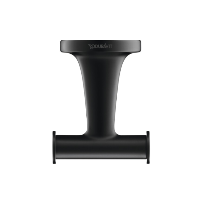 Duravit 0099304600 двойной крючок Starck T Matt Black