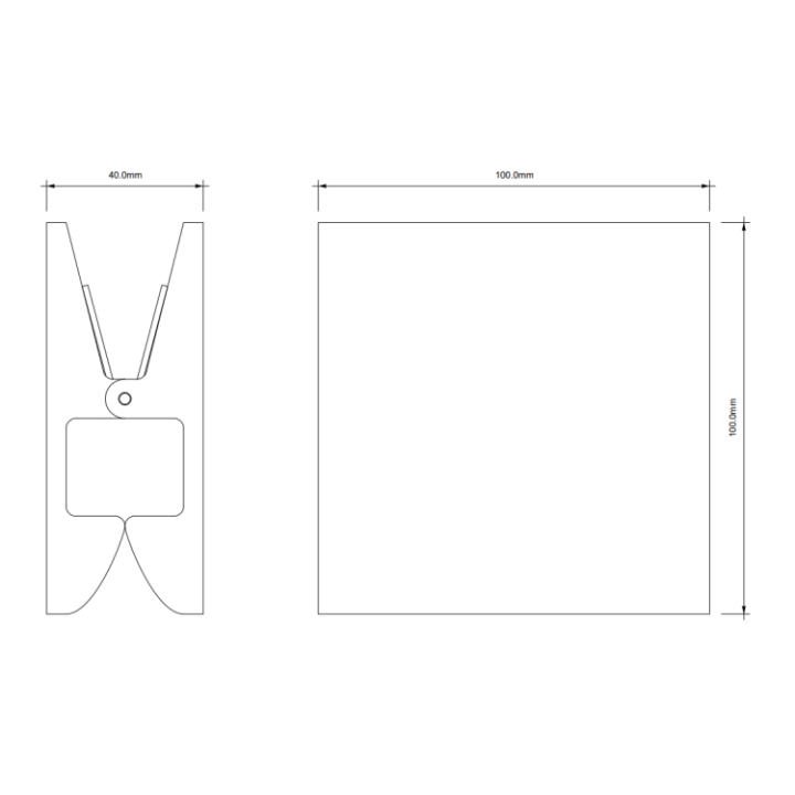 Decor Walther 0907374 крючок серебристый матовый