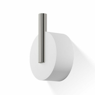 Decor Walther Stone Крючок сталь матовая/белый