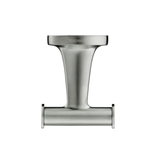 Duravit Starck T Крючок двойной Steel Brushed, Inox