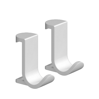 Hansgrohe WallStoris Крючок Matt White, Bianco Opaco