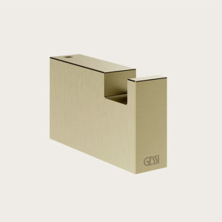 Gessi Rettangolo Крючок Brushed Brass PVD