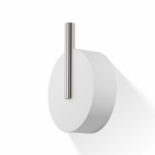 Decor Walther Stone Крючок сталь матовая/белый